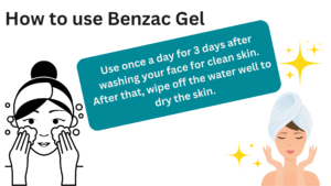 How to use Benzac Gel
