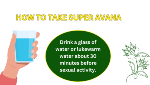 How to take Super Avana