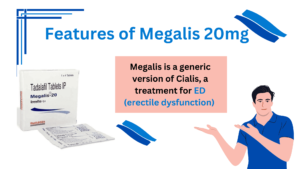 Features of Megalis 20mg