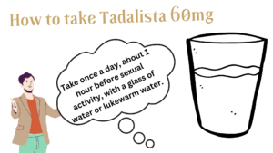 How to take Tadalista 60mg