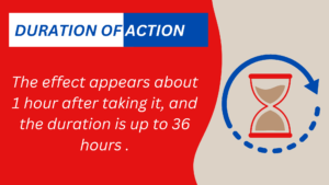 Duration of action