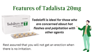 Features of Tadalista 20mg
