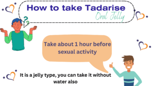 How to take Tadarise Oral Jelly