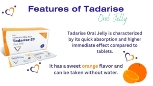 Features of Tadarise Oral Jelly