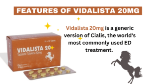 Features of Vidalista 20mg