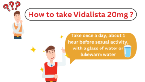 How to take Vidalista 20mg