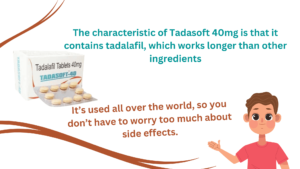 Features of Tadasoft 40mg