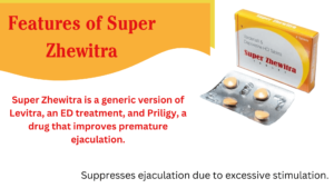 Features of Super Zhewitra