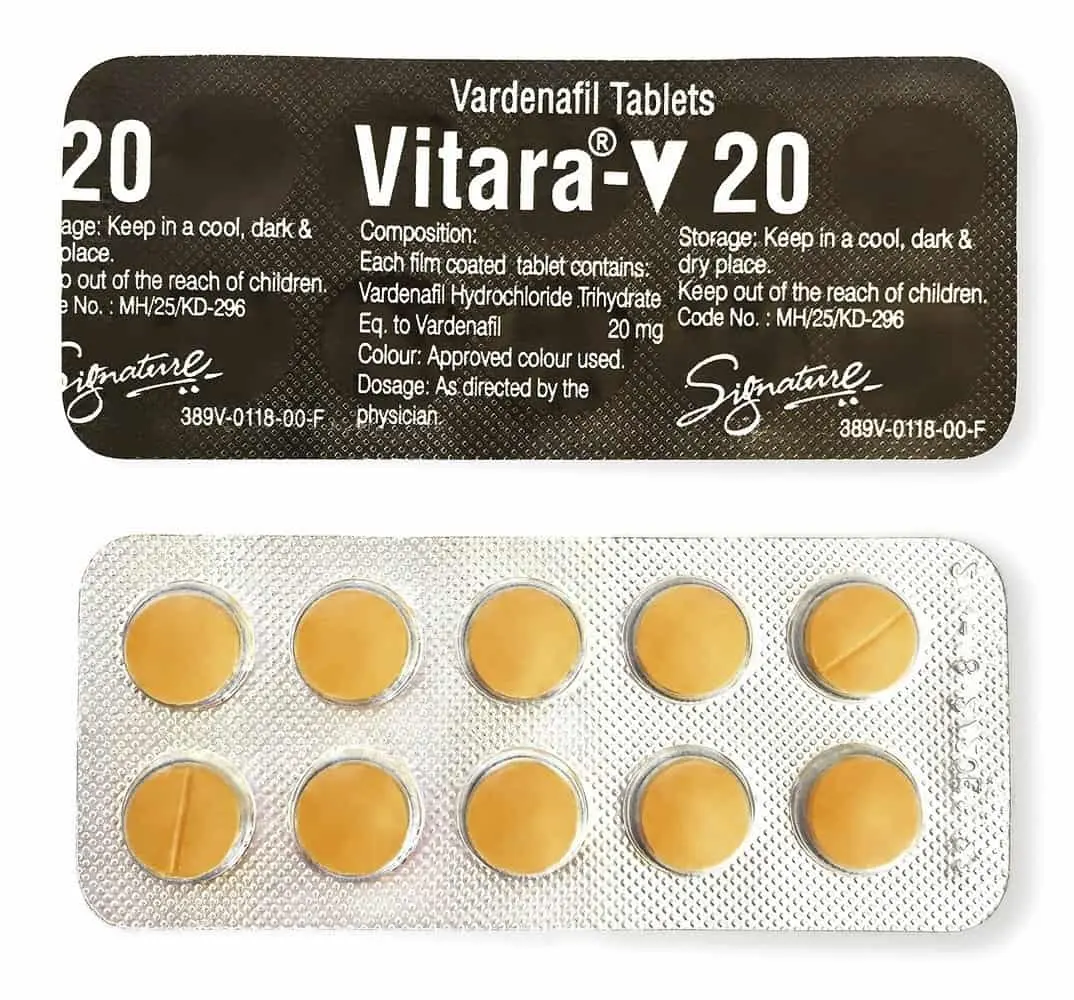 Vitara V 20mg Tablet