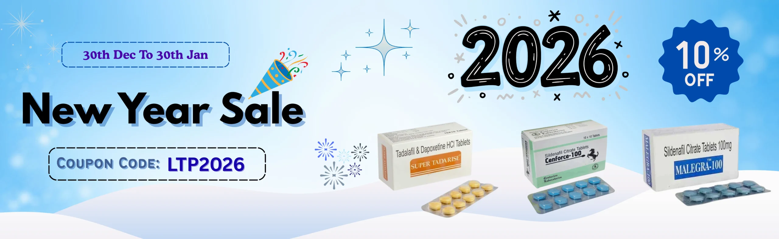 New Year sale! Get a 20% off!
